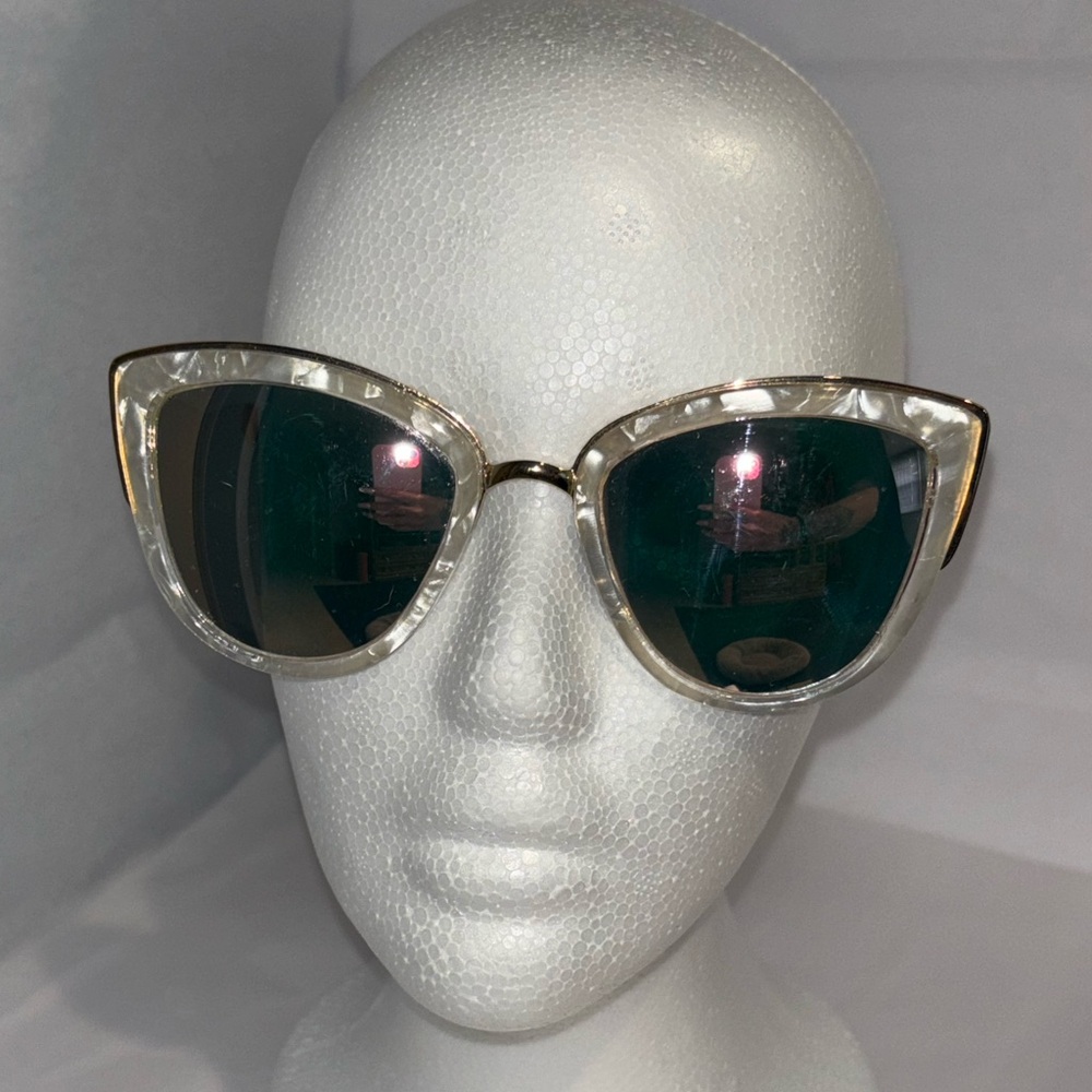Opalescent Mirrored Sunglasses